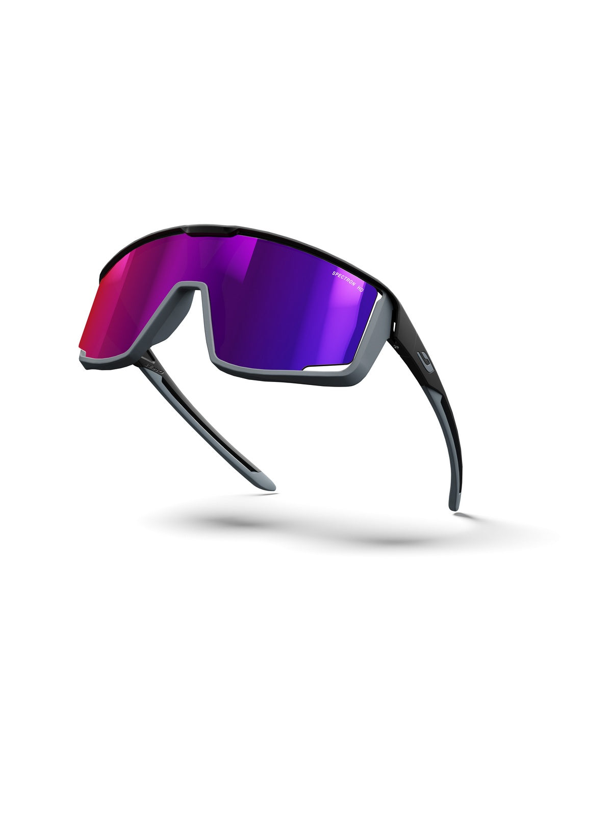 Okulary przeciwsłoneczne JULBO Fury - Spectron HD 3 - Black/Dark Gray