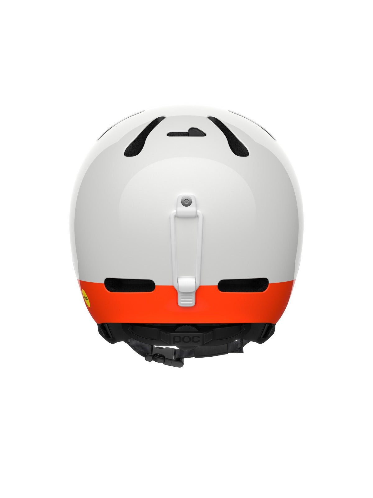 Kask narciarski POC Fornix MIPS biało pomarańczowy