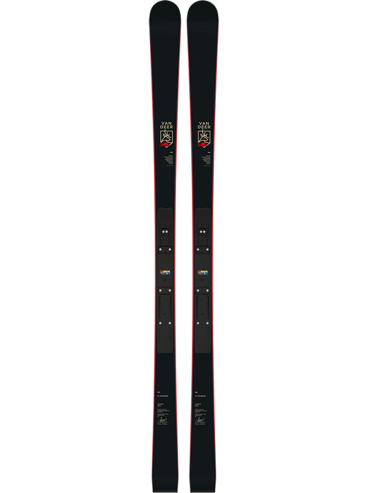 Narty VAN DEER H Power/ R22 Wc Czarny
