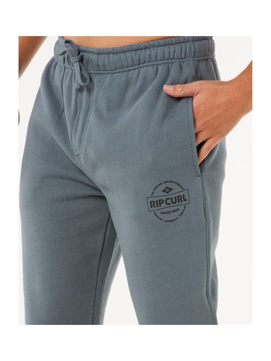 Spodnie dresowe męskie RIP CURL Stapler Trackpant szare
