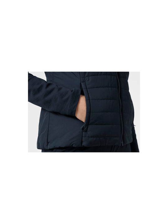 Kamizelka damska HELLY HANSEN W Crew Insulator Vest 2.0 kolor granatowy
