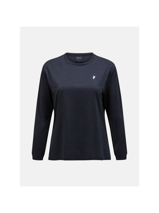 Koszulka PEAK PERFORMANCE Trail Longsleeve Women czarny
