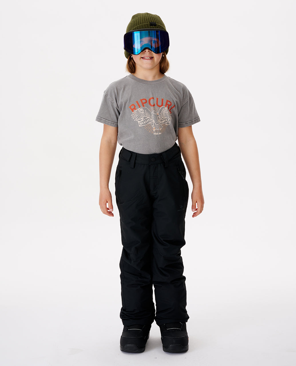 Spodnie narciarskie RIP CURL Olly Snow Pant 10K-Kids czarny