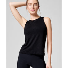 Koszulka damska treningowa CASALL Soft Texture Tank kolor czarny
