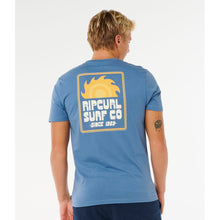 Koszulka męska RIP CURL Pacific Rinse Sunrise Tee niebieska
