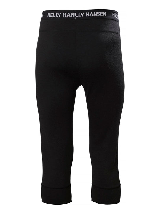 Legginsy męskie HELLY HANSEN Lifa Merino Midweight 3/4 Pant  kolor czarny
