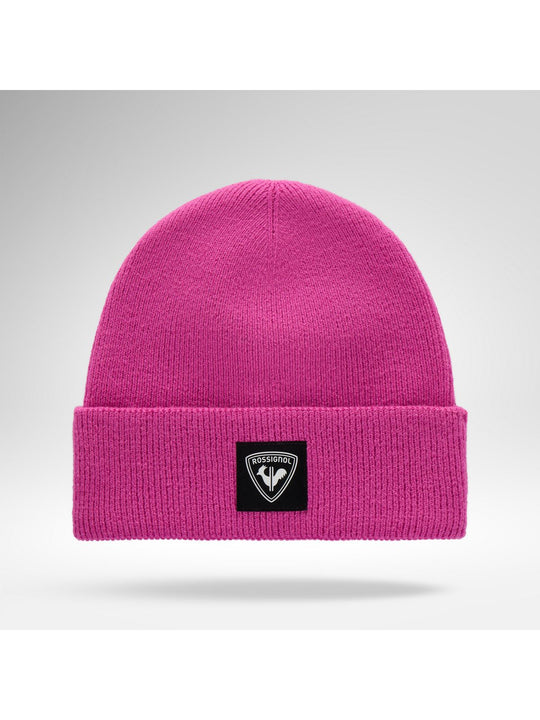 Czapka juniorska ROSSIGNOL Jr Corporate Beanie różowa
