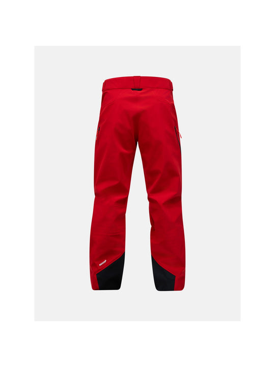 Spodnie narciarskie damskie PEAK PERFORMANCE 40Y R&amp;D GORE-TEX 3L C-KNIT Ski Pants czerwone
