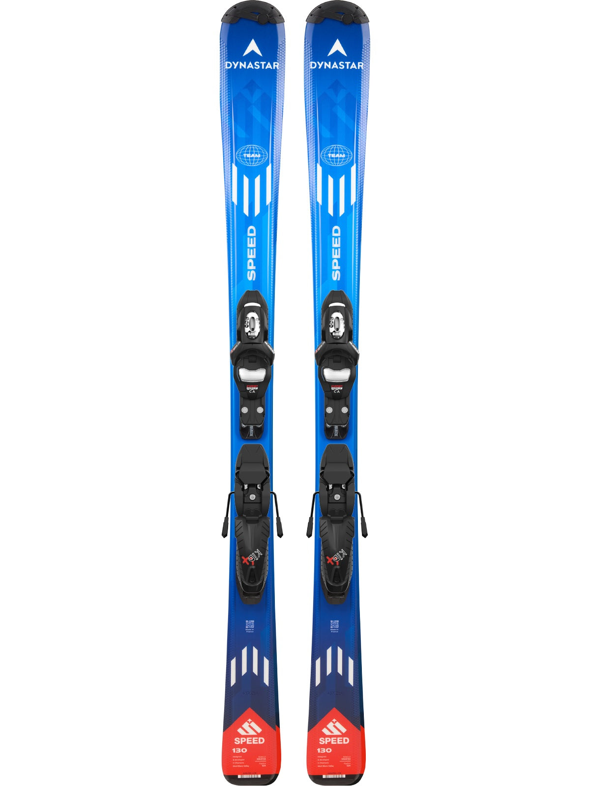 Narty dla dzieci Dynastar Team Speed 100-130 + wiązania LOOK Kid 4 GW B76 Black