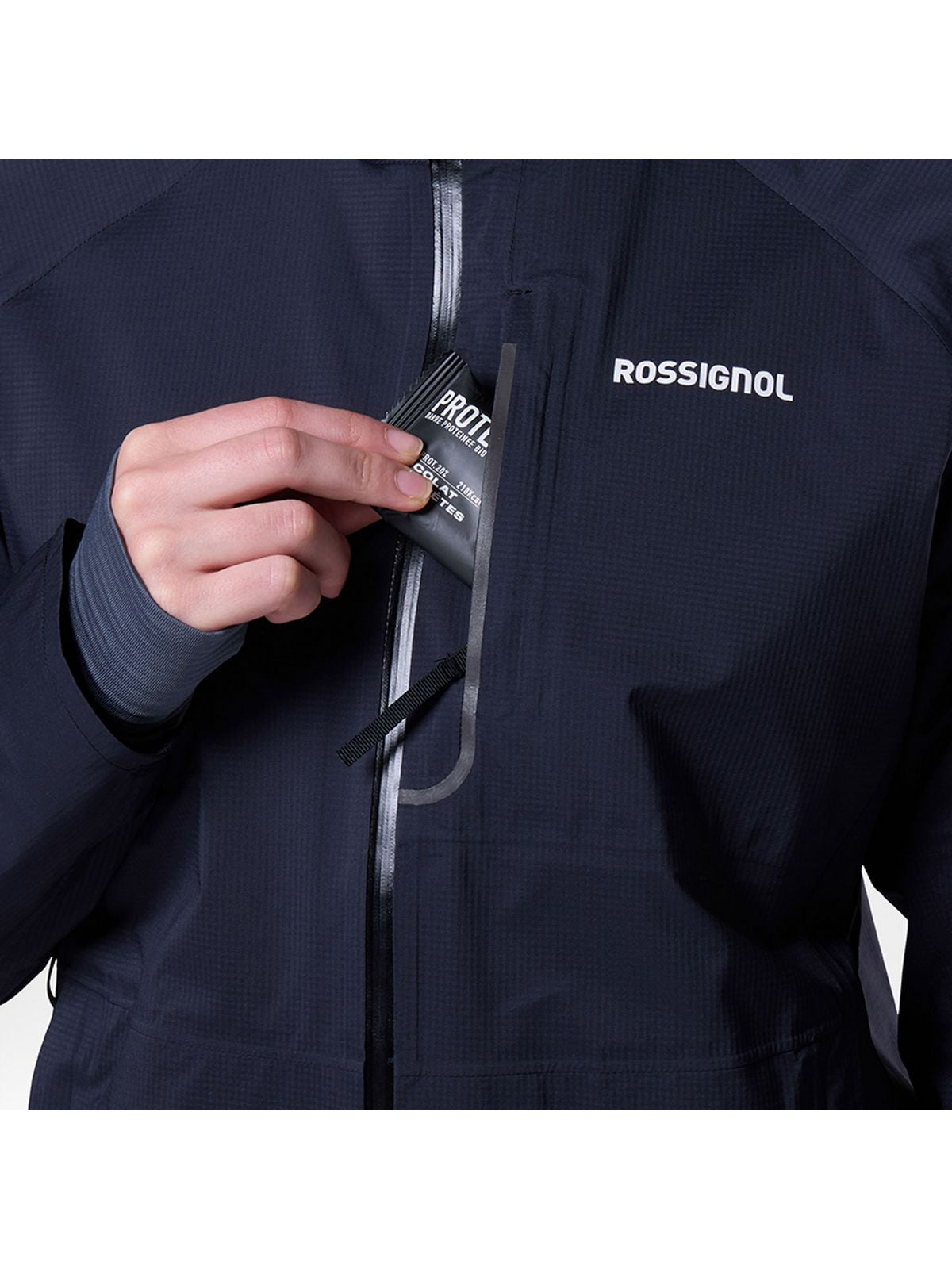 Kurtka damska ROSSIGNOL W Rainproof 2.5L Shell Jkt czarna
