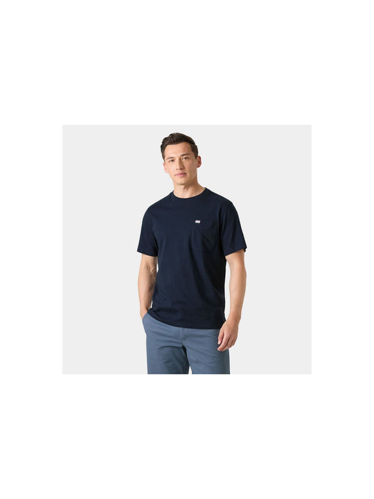 Koszulka męska HELLY HANSEN Hudson T-Shirt granatowa
