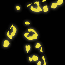 Naklejki odblaskowe BOOKMAN Reflective Leopard Print żółty
