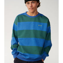 Bluza męska RIP CURL Disorder Stripe Crew niebieska
