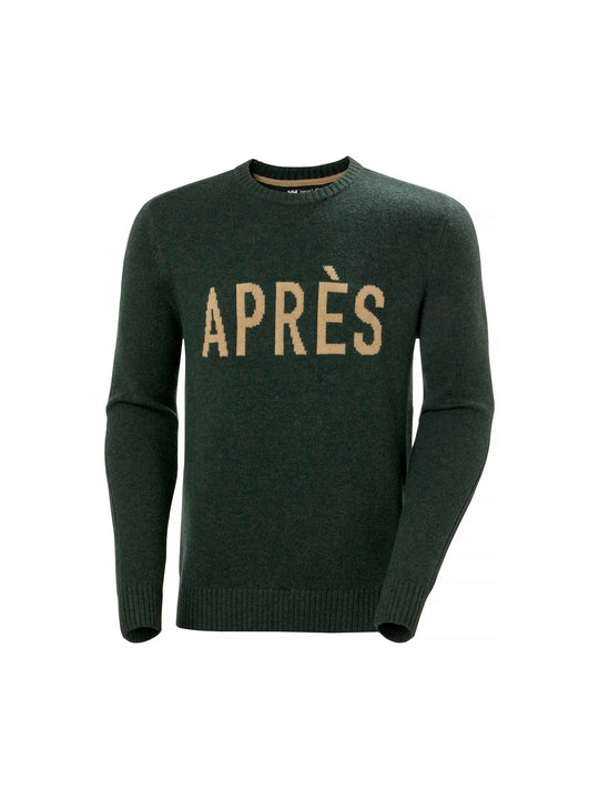 Sweter męski HELLY HANSEN Afton Knit Sweater zielony

