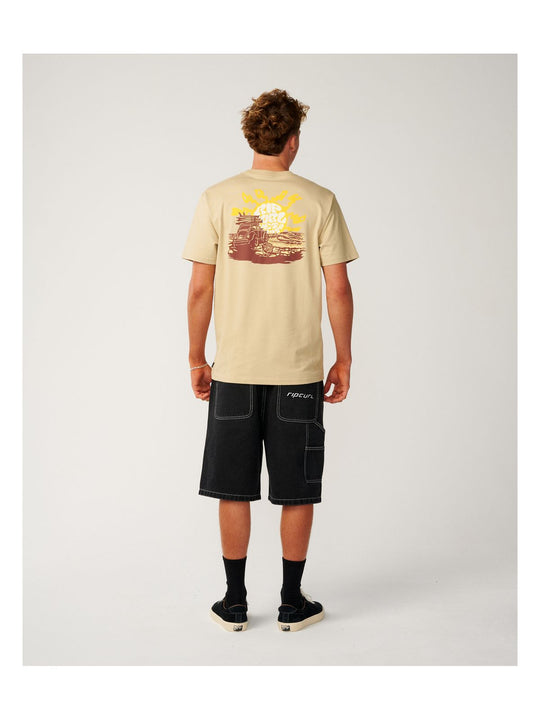 Koszulka męska RIP CURL Surf Trip Tee zielona
