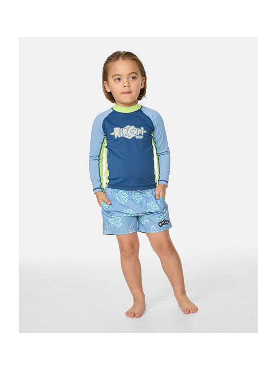 Lycra chłopięca RIP CURL Ride The Wave Upf L/S-Boy niebieska
