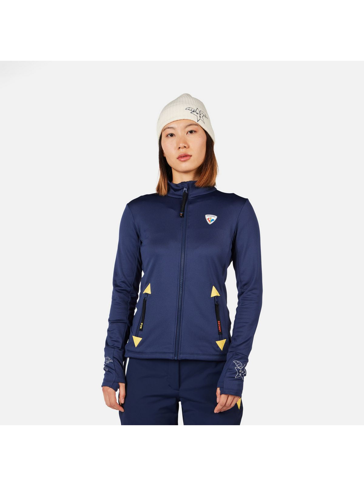 Bluza damska ROSSIGNOL W JCC CLIMI JKT niebieska