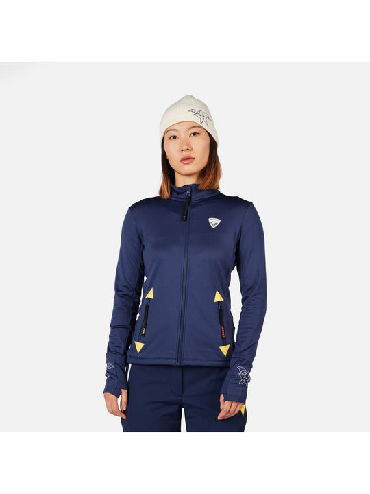 Bluza damska ROSSIGNOL W JCC CLIMI JKT niebieska
