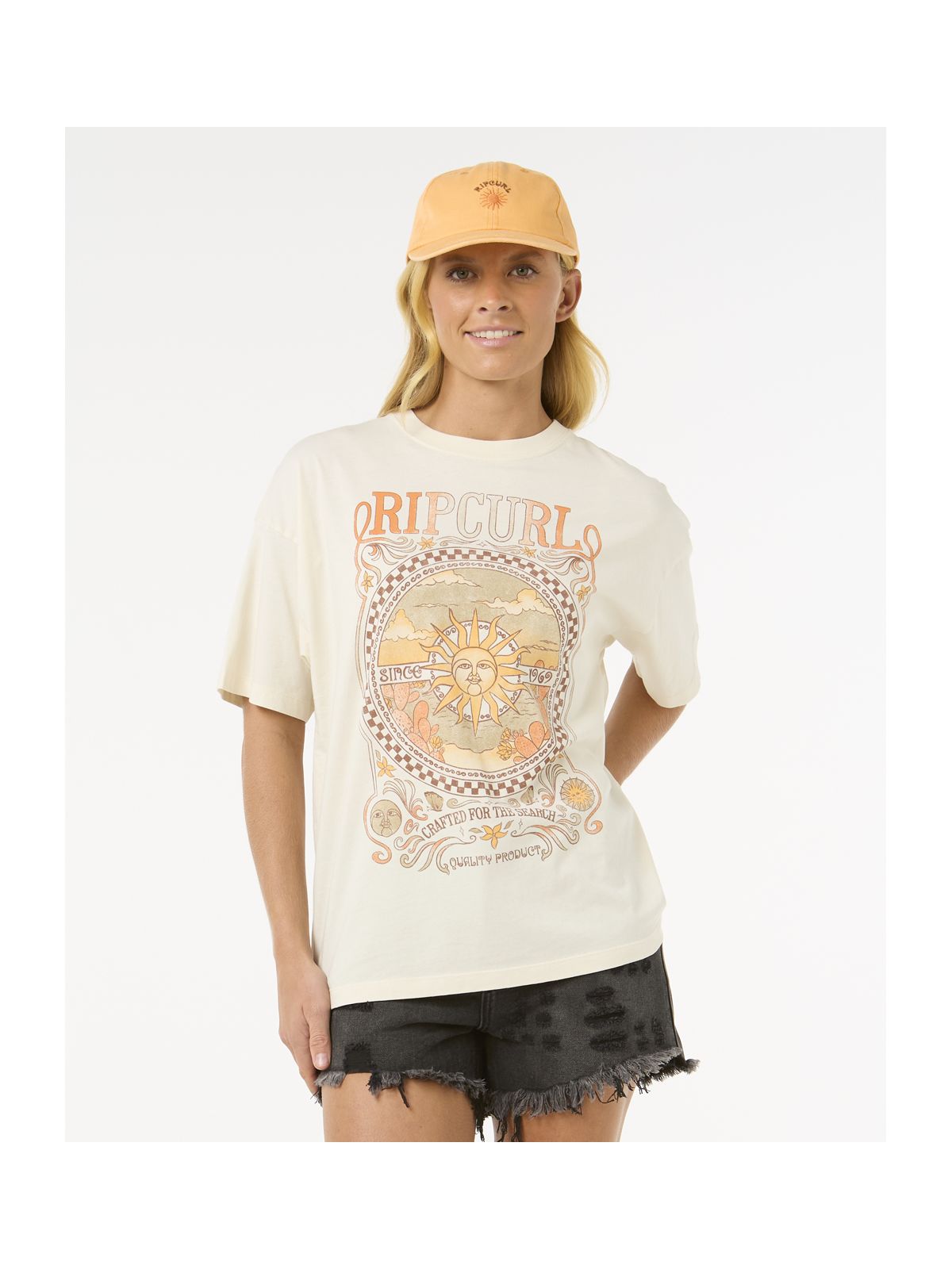 Koszulka RIP CURL Luna Heritage Tee biały