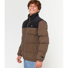Kurtka RIP CURL FADE OUT CORD PUFFER JACKET brązowa
