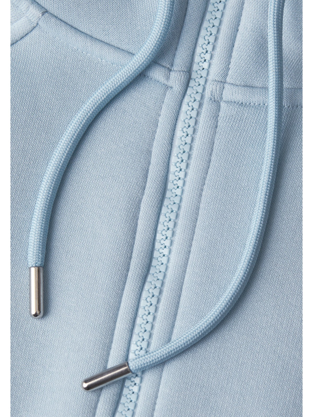 Bluza damska CASALL Easy Oversized Zip Hoodie kolor niebieski