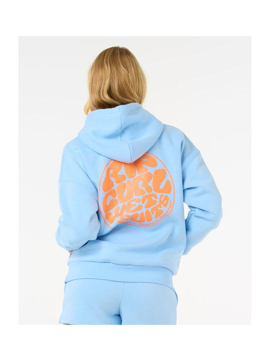 Bluza dresowa RIP CURL Icons Of Surf Heritage Hood niebieska
