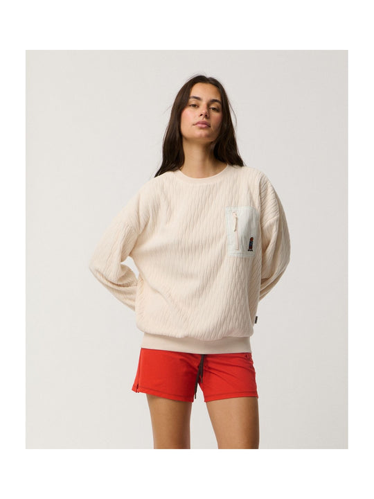 Polar damski RIP CURL S-Series Jacquard Fleece różowy
