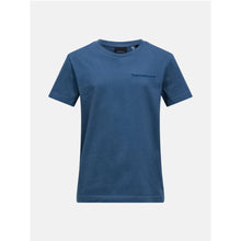 Koszulka PEAK PERFORMANCE Jr Original Small Logo Tee niebieski
