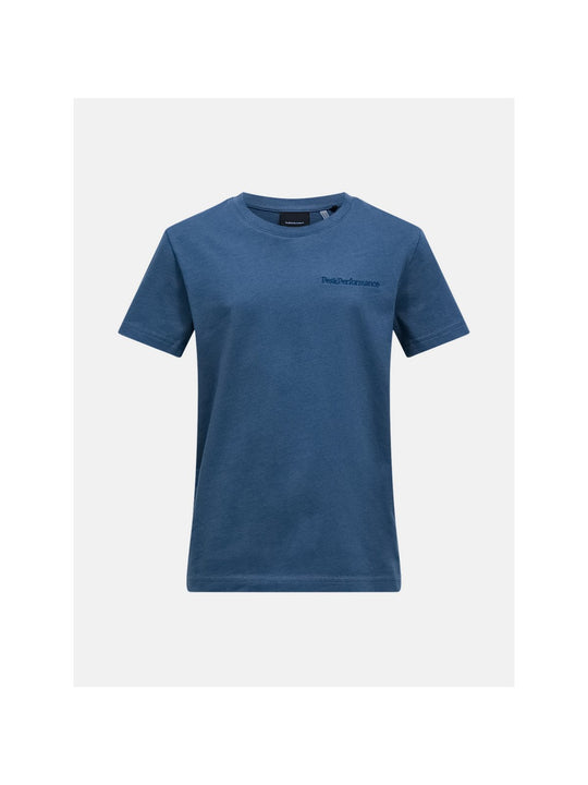 Koszulka PEAK PERFORMANCE Jr Original Small Logo Tee niebieski
