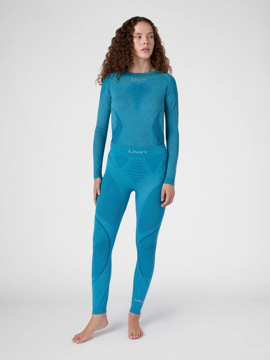 Legginsy termoaktywne UYN W Evolutyon Biotech Uw Pants Long niebieski
