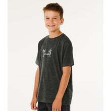 Koszulka chłopięca RIP CURL Eternal Shred Wash Tee-Boy czarna
