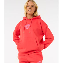 Spodnie dresowe damskie RIP CURL Icons Of Surf Track Pant czerwone
