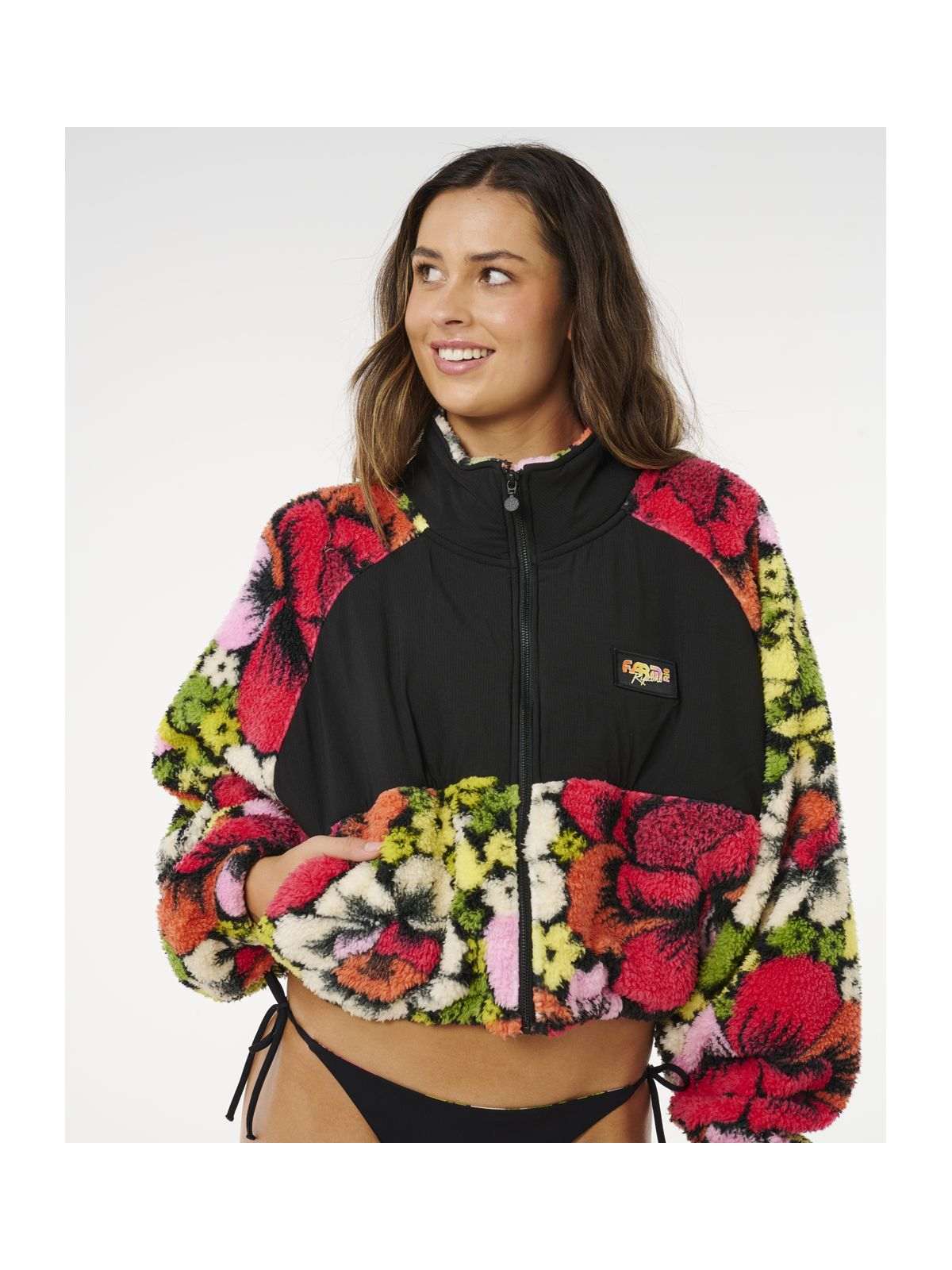 Bluza damska RIP CURL Blooming Polar Fleece multikolor