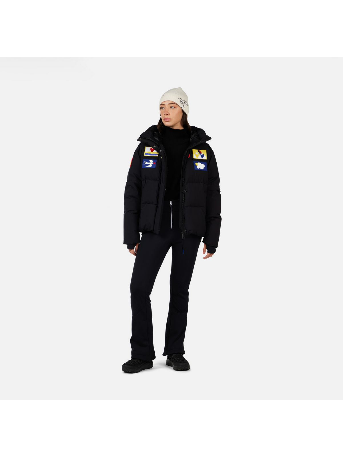 Sweter damski ROSSIGNOL W JCC LINA czarny