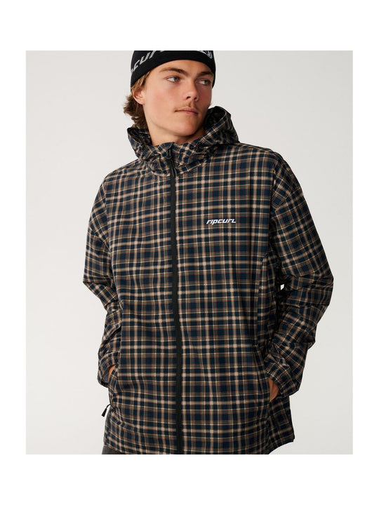 Kurtka męska RIP CURL Archive Dwr Plaid Jacket granatowa
