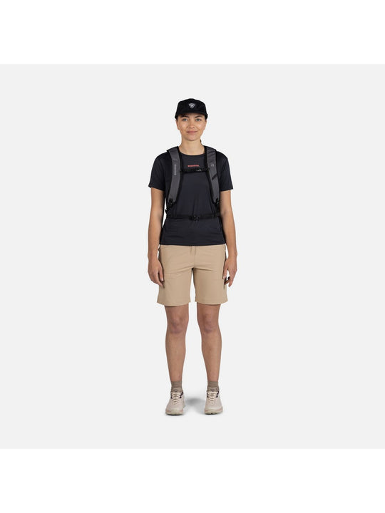 Koszulka damska ROSSIGNOL W Sidelhorn Tee czarny
