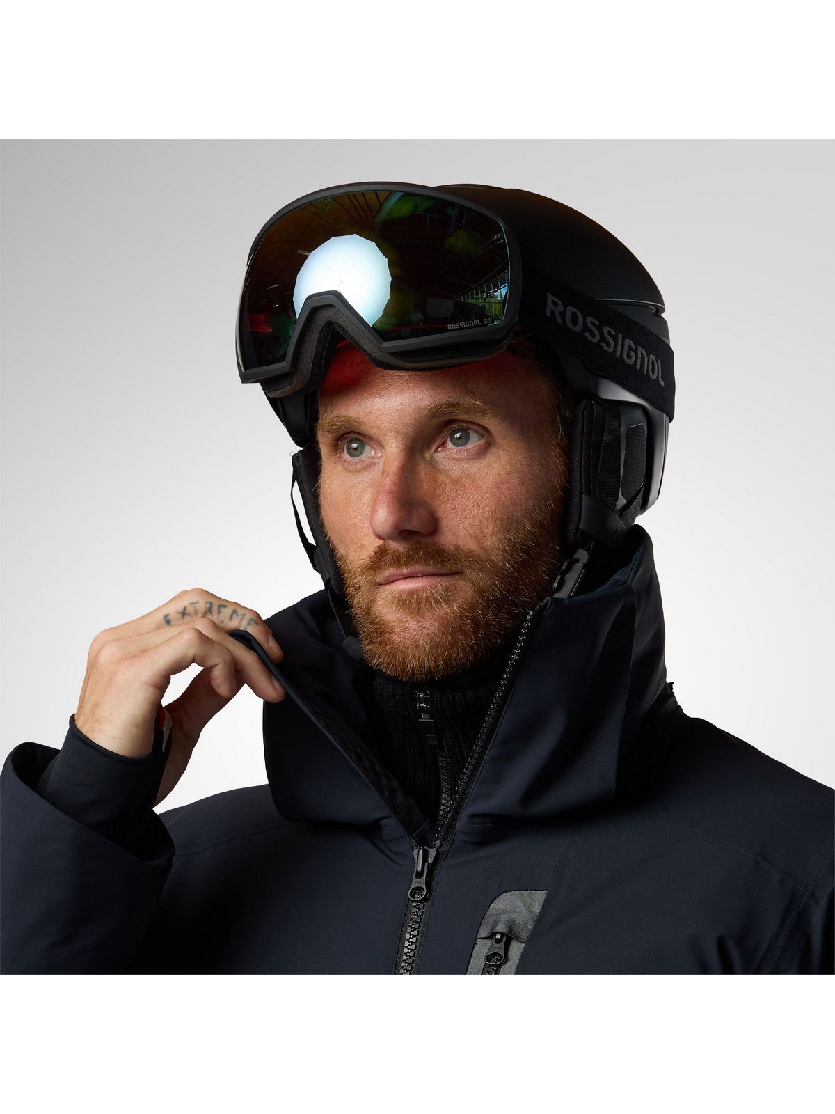Kurtka narciarska męska ROSSIGNOL M Snowdazzle Insulated Ski Jkt czarna