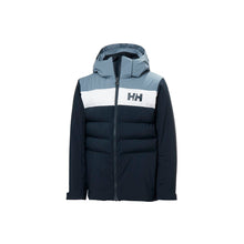Kurtka narciarska dziecięca HELLY HANSEN Jr Cyclone Jacket kolor granatowy

