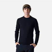 Sweter Rossignol Stripes Rn Knit czarny - Adventure Sports
