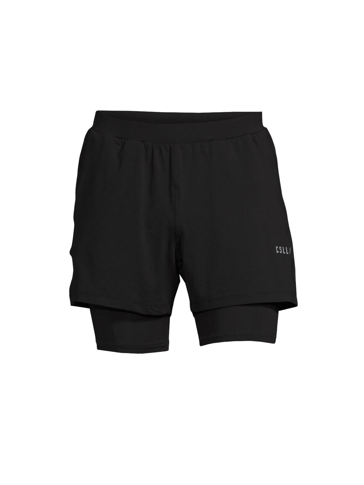 Szorty męskie CASALL M Double Layer Shorts czarny