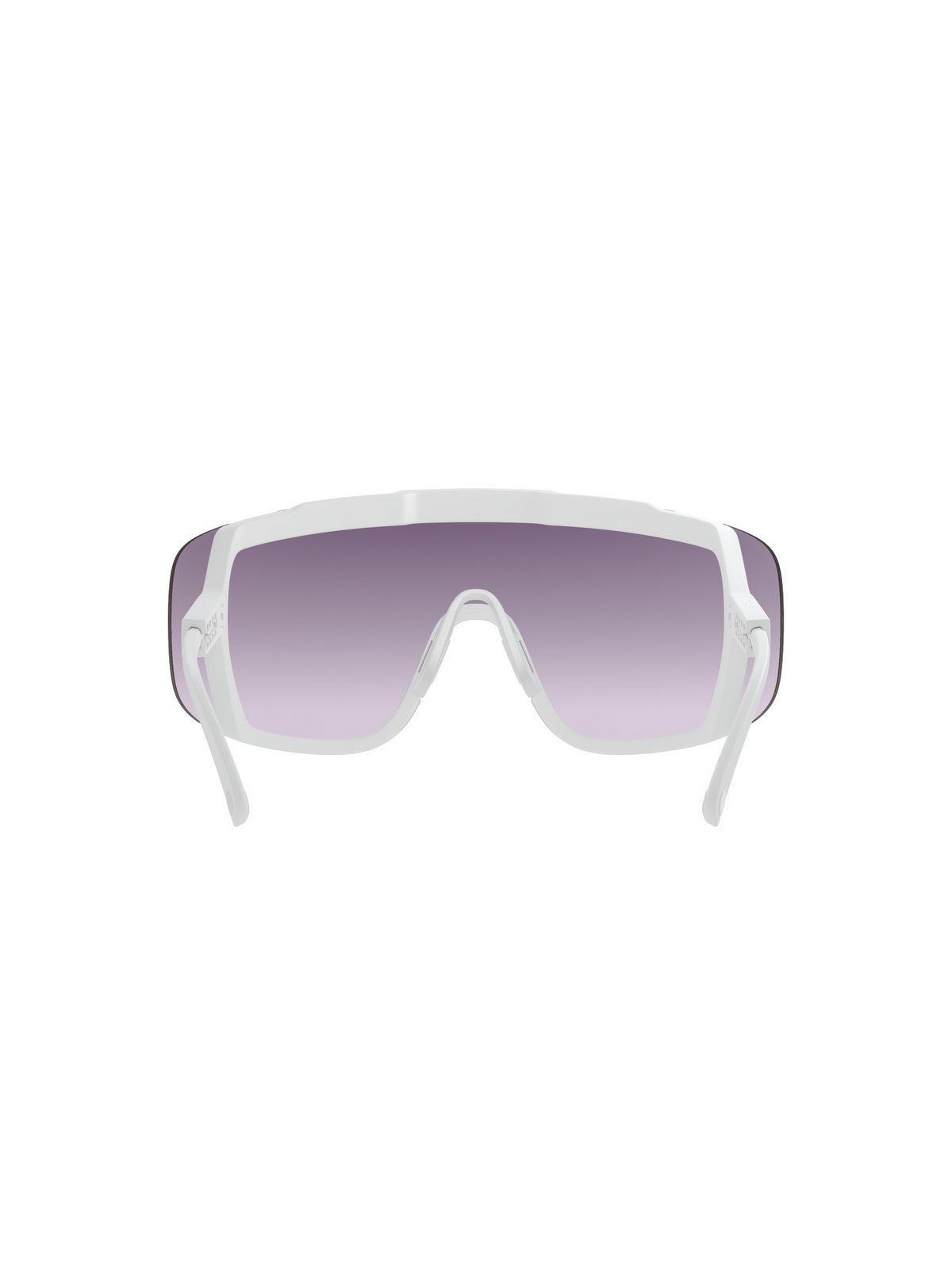 Okulary rowerowe POC Devour Mid+ białe - Clarity Road/Sunny Silver cat.3