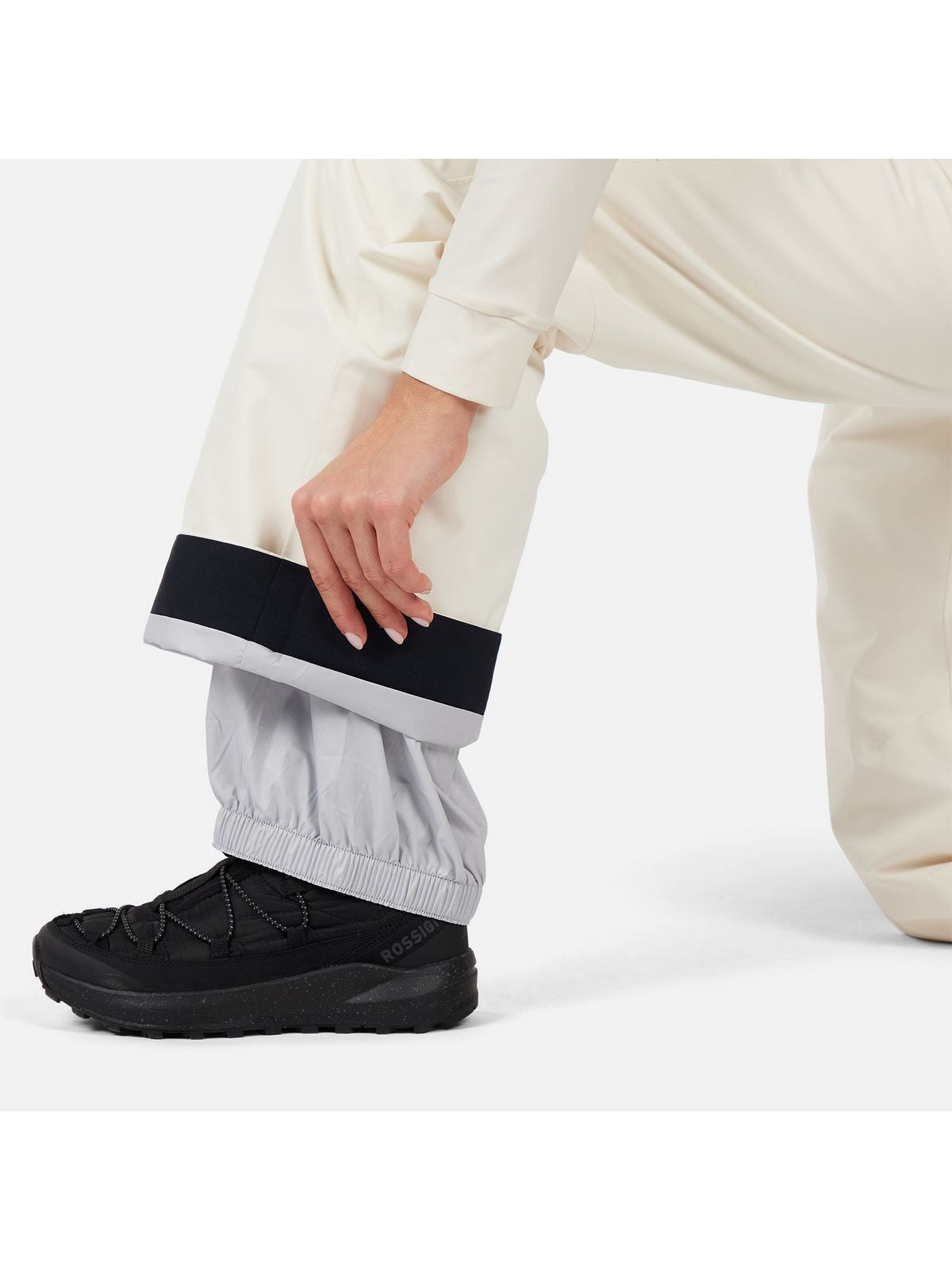 Spodnie narciarskie damskie ROSSIGNOL W Insulated Ski Pant białe