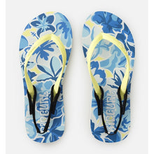 Japonki plażowe dziewczęce RIP CURL Mixed Bloom Open Toe-Girl niebieskie
