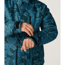 Kurtka juniorska RIP CURL S-Series snake10K Jkt Kids niebieska

