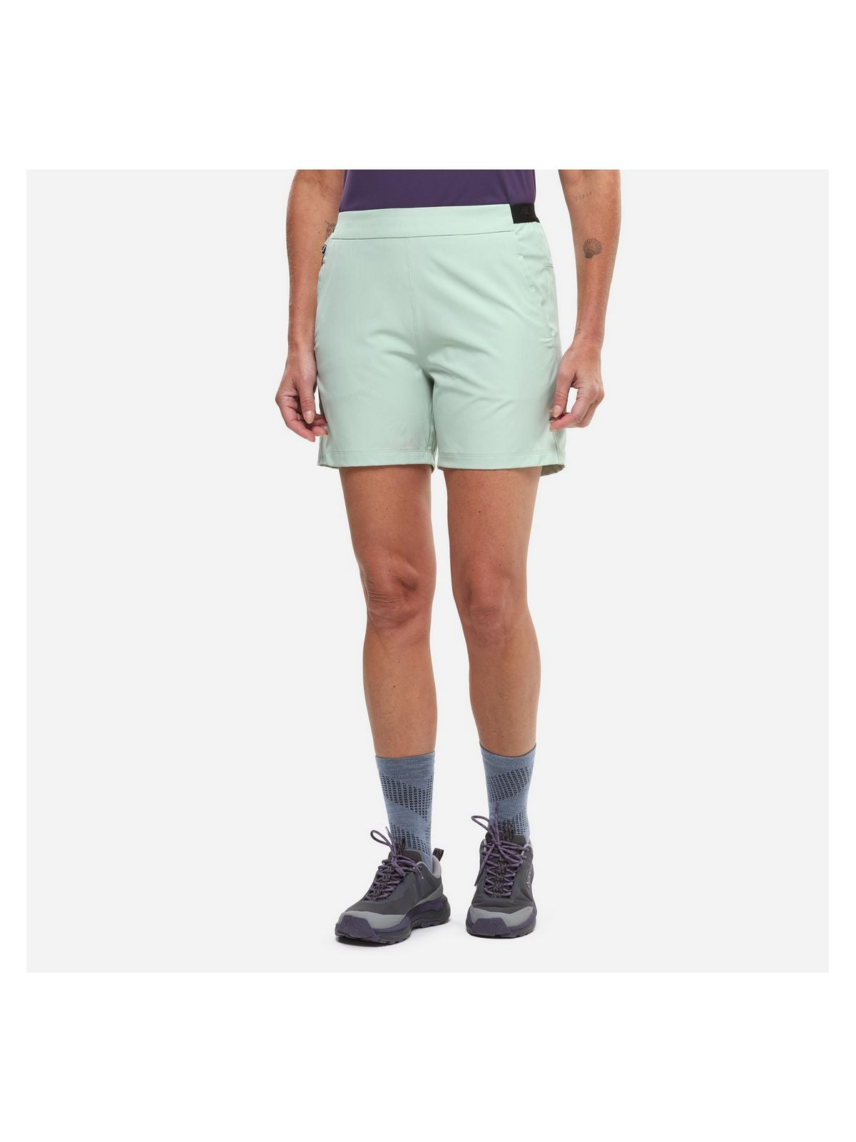 Szorty damskie MILLET Parmelan Str Short W pastelowy zielony