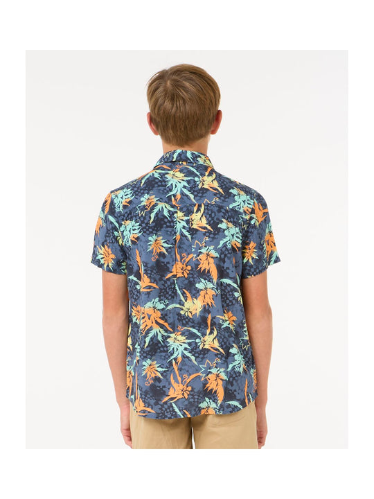 Koszula RIP CURL Raw Energy Shirt - Boy granatowy
