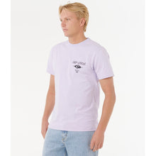Koszulka RIP CURL FADE OUT ICON TEE niebieska
