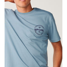 Koszulka męska RIP CURL Staple Tee niebieska
