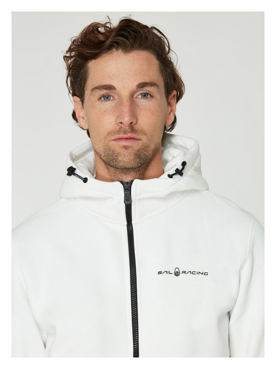 Bluza męska SAIL RACING M Bowman Logo Zip Hood biała
