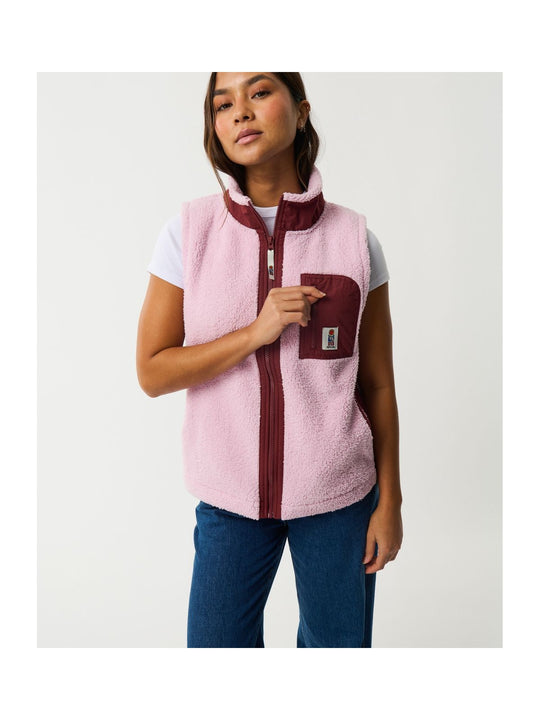 Kamizelka damska RIP CURL S-Series Bonded Vest różowa
